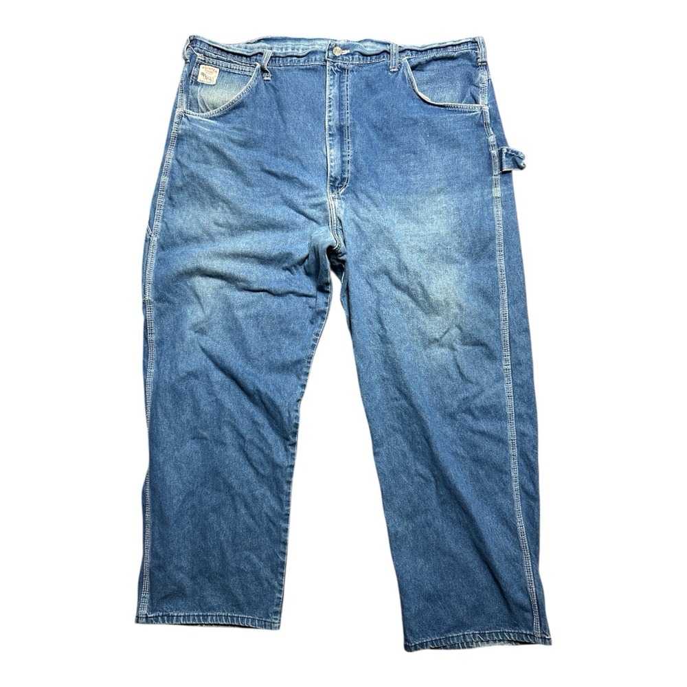 Men's Pointer Brand Jeans Vintage Scovill‎ Zipper Faded 48X28 Baggy